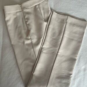 Ann Taylor Elegant Cream Trousers
